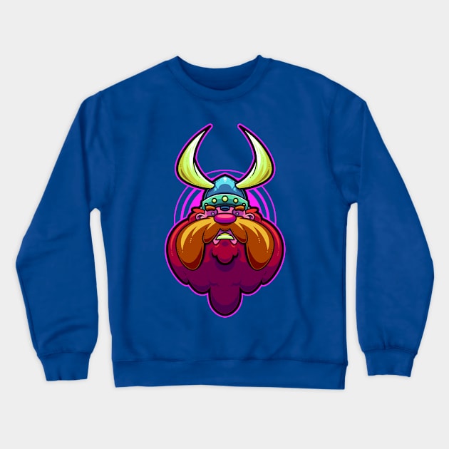 Poofy Beard, The Terrible Crewneck Sweatshirt by ArtisticDyslexia